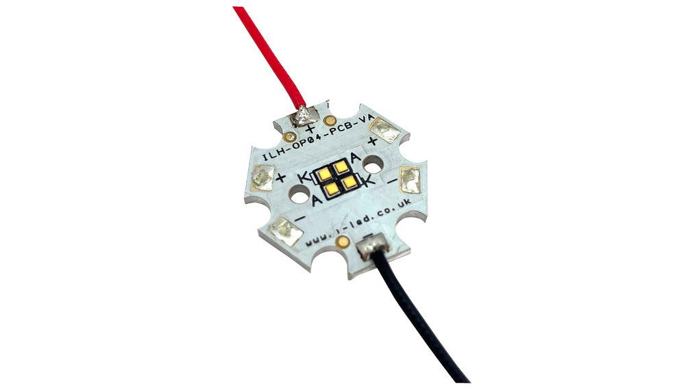SMD LED Red 630nm 1A 13V 120°